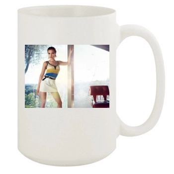 Scarlett Johansson 15oz White Mug