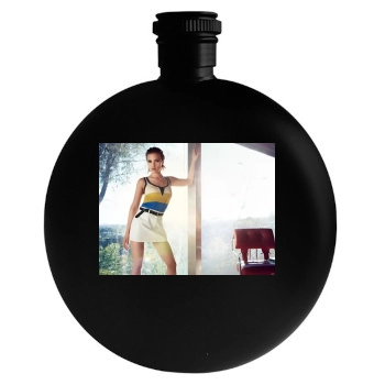 Scarlett Johansson Round Flask