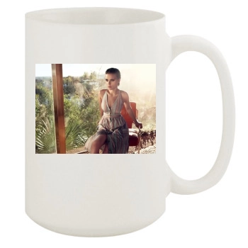 Scarlett Johansson 15oz White Mug