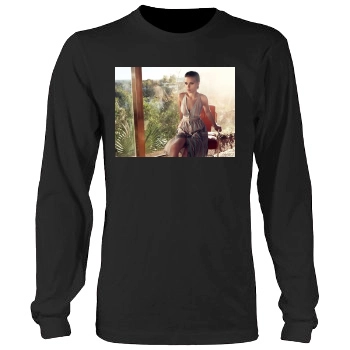 Scarlett Johansson Men's Heavy Long Sleeve TShirt