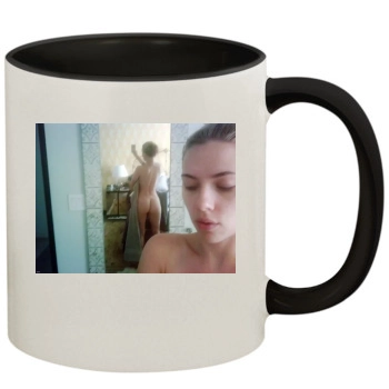 Scarlett Johansson 11oz Colored Inner & Handle Mug