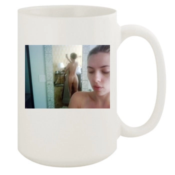 Scarlett Johansson 15oz White Mug