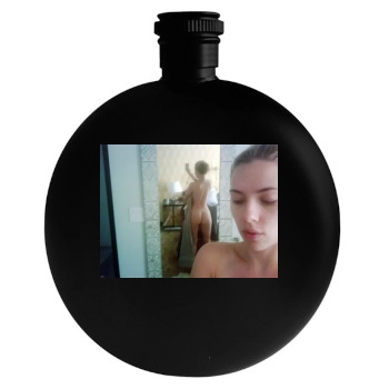 Scarlett Johansson Round Flask