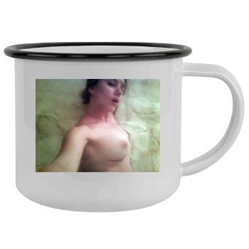 Scarlett Johansson Camping Mug