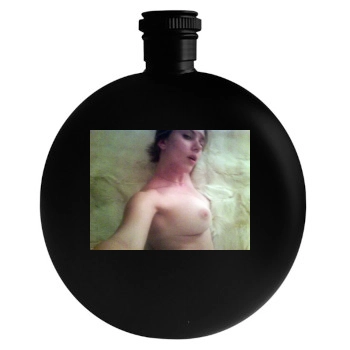 Scarlett Johansson Round Flask