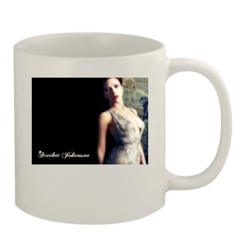 Scarlett Johansson 11oz White Mug