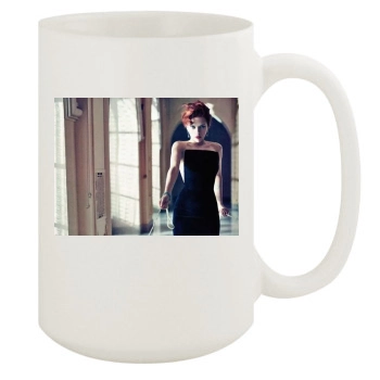 Scarlett Johansson 15oz White Mug