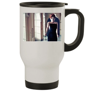 Scarlett Johansson Stainless Steel Travel Mug