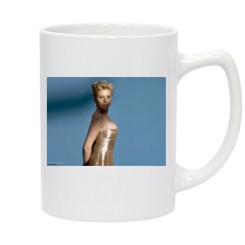 Scarlett Johansson 14oz White Statesman Mug