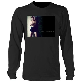 Scarlett Johansson Men's Heavy Long Sleeve TShirt