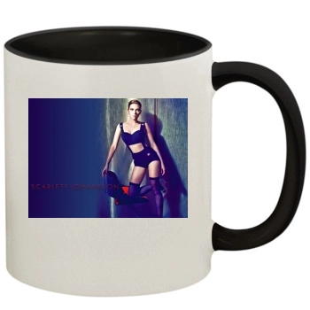 Scarlett Johansson 11oz Colored Inner & Handle Mug