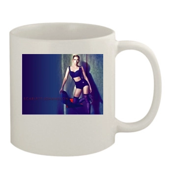 Scarlett Johansson 11oz White Mug