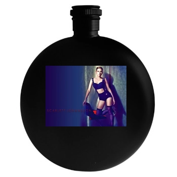 Scarlett Johansson Round Flask