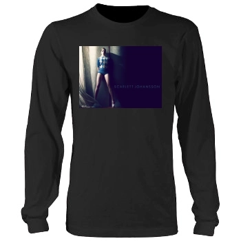 Scarlett Johansson Men's Heavy Long Sleeve TShirt