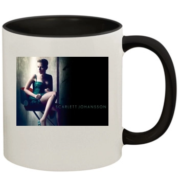 Scarlett Johansson 11oz Colored Inner & Handle Mug