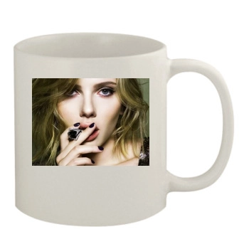 Scarlett Johansson 11oz White Mug