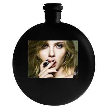 Scarlett Johansson Round Flask