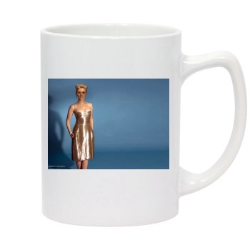 Scarlett Johansson 14oz White Statesman Mug