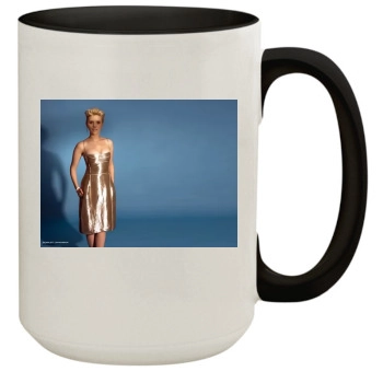 Scarlett Johansson 15oz Colored Inner & Handle Mug