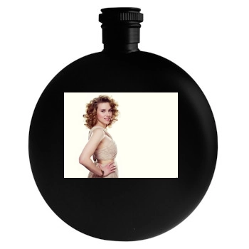 Scarlett Johansson Round Flask