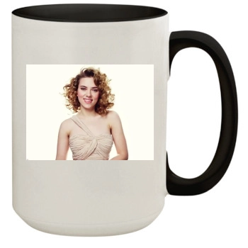 Scarlett Johansson 15oz Colored Inner & Handle Mug