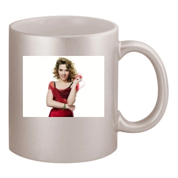 Scarlett Johansson 11oz Metallic Silver Mug