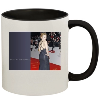 Scarlett Johansson 11oz Colored Inner & Handle Mug