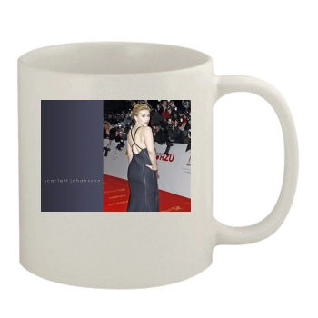 Scarlett Johansson 11oz White Mug