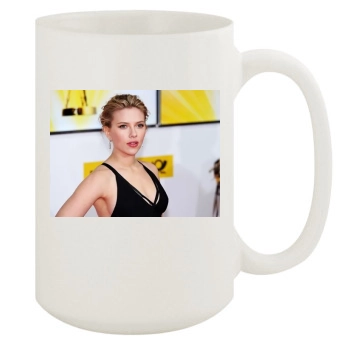 Scarlett Johansson 15oz White Mug