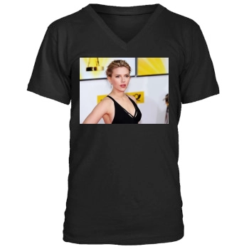 Scarlett Johansson Men's V-Neck T-Shirt