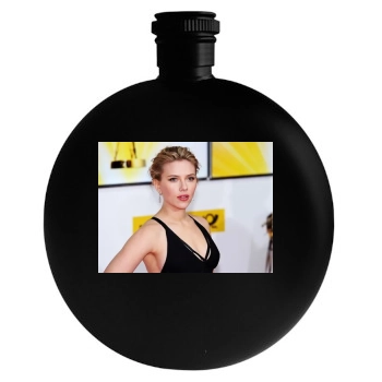 Scarlett Johansson Round Flask