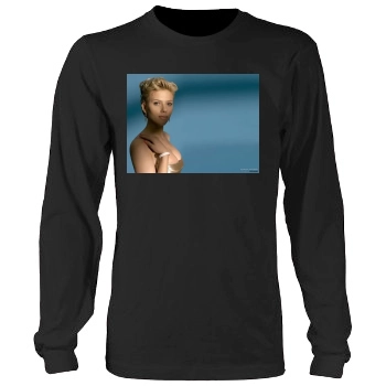 Scarlett Johansson Men's Heavy Long Sleeve TShirt