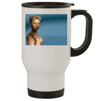 Scarlett Johansson Stainless Steel Travel Mug