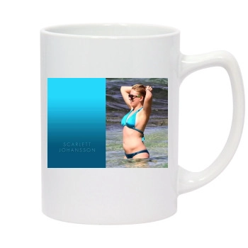 Scarlett Johansson 14oz White Statesman Mug