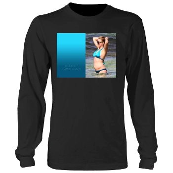 Scarlett Johansson Men's Heavy Long Sleeve TShirt