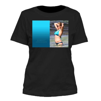 Scarlett Johansson Women's Cut T-Shirt