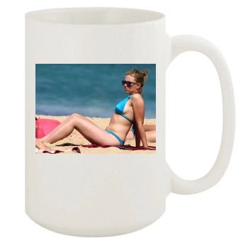 Scarlett Johansson 15oz White Mug