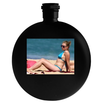 Scarlett Johansson Round Flask