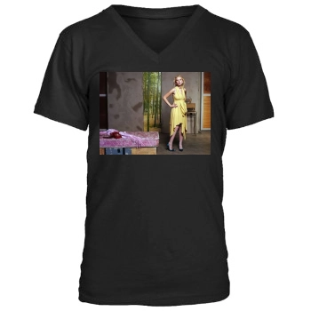 Scarlett Johansson Men's V-Neck T-Shirt