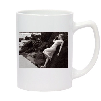 Scarlett Johansson 14oz White Statesman Mug