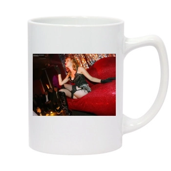 Scarlett Johansson 14oz White Statesman Mug