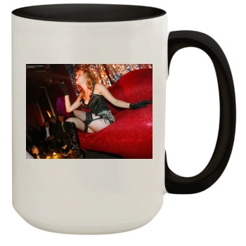 Scarlett Johansson 15oz Colored Inner & Handle Mug