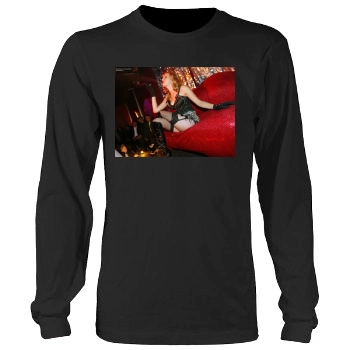 Scarlett Johansson Men's Heavy Long Sleeve TShirt