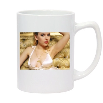 Scarlett Johansson 14oz White Statesman Mug