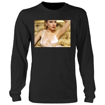 Scarlett Johansson Men's Heavy Long Sleeve TShirt