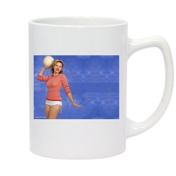 Scarlett Johansson 14oz White Statesman Mug