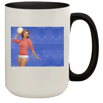 Scarlett Johansson 15oz Colored Inner & Handle Mug