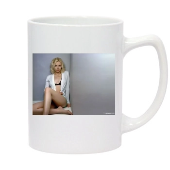 Scarlett Johansson 14oz White Statesman Mug