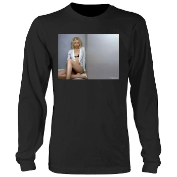 Scarlett Johansson Men's Heavy Long Sleeve TShirt