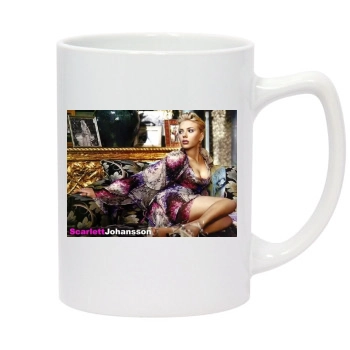 Scarlett Johansson 14oz White Statesman Mug